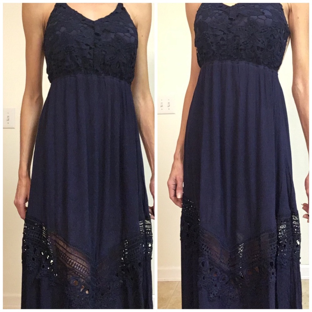 Blue Maxi Dress - Picture 4 of 5